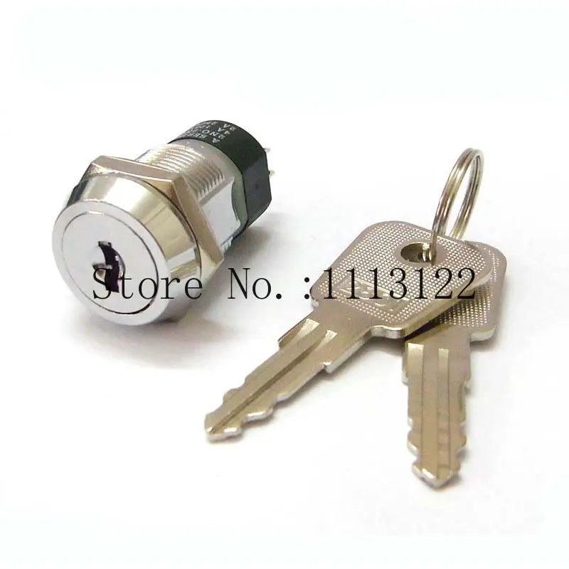 2803 elevator parts of power lock 4 Terminal Key Switch Lock electrical key switch elevator/Lift switch lock 1 pc