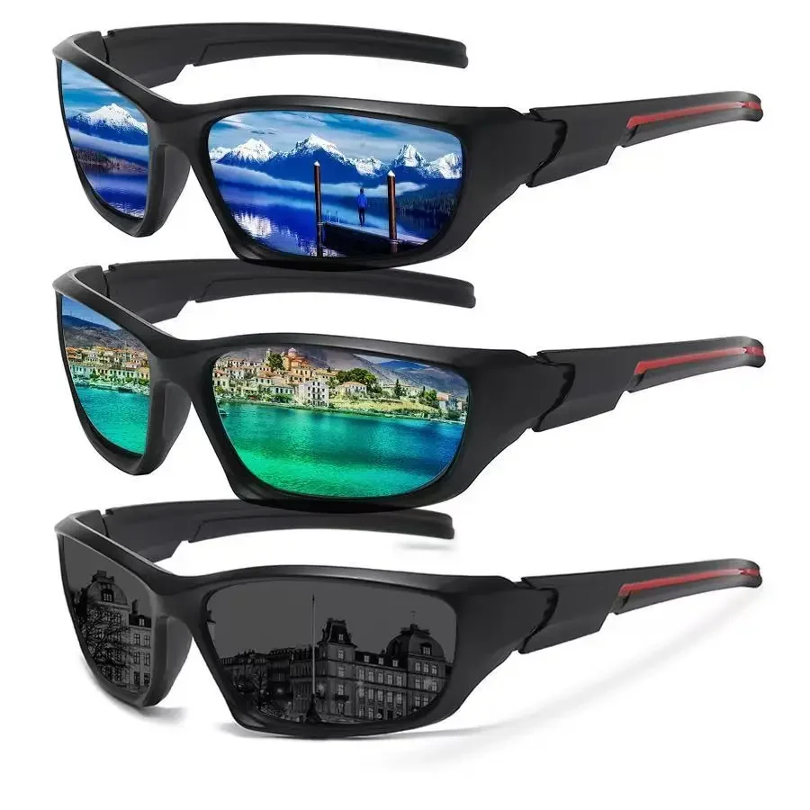 1/3pcs Advanced Cool Fantasy Surround Fashion Glasses,Men's and Women's Outdoor Sports,Cycling,Fishing,Hiking Sunglasses