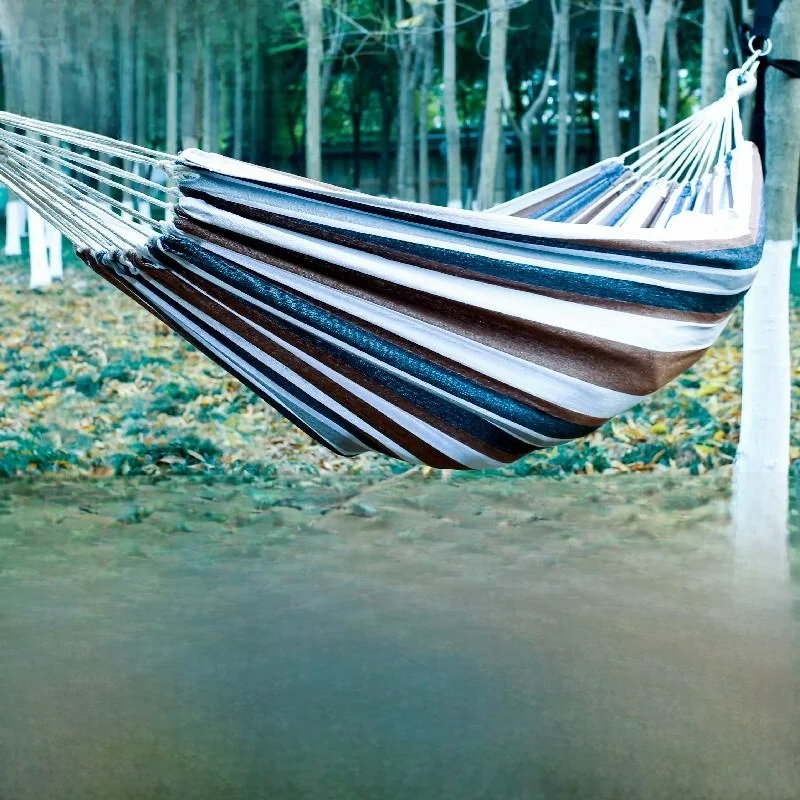 thickened-canvas-camping-swing-bed-double-size-outdoor-leisure-furniture-balcony-user-friendly-anti-flip-pure-cotton-linen