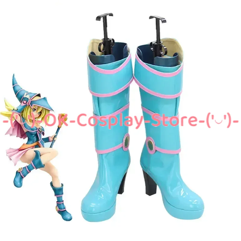 

Anime Yu-Gi-Oh Mana Cosplay Shoes PU Leather Shoes Halloween Party Boots Cosplay Prop Custom Made