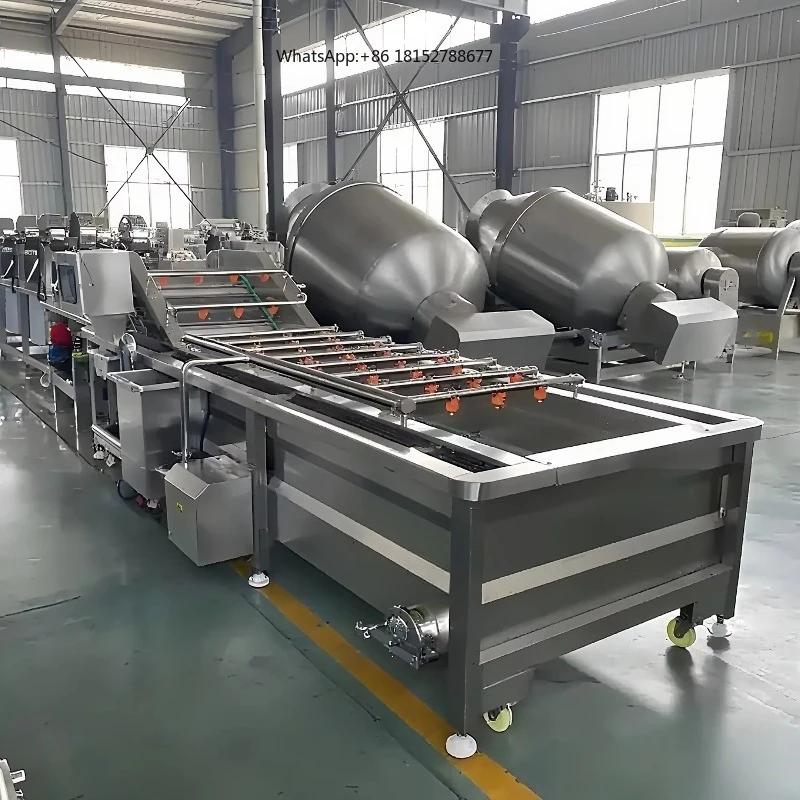 Electric Semi-Automatic Industrial Strawberry Vegetable Fruit Washing Sorting Machine High-pressure Bubble Cleaning Stainless