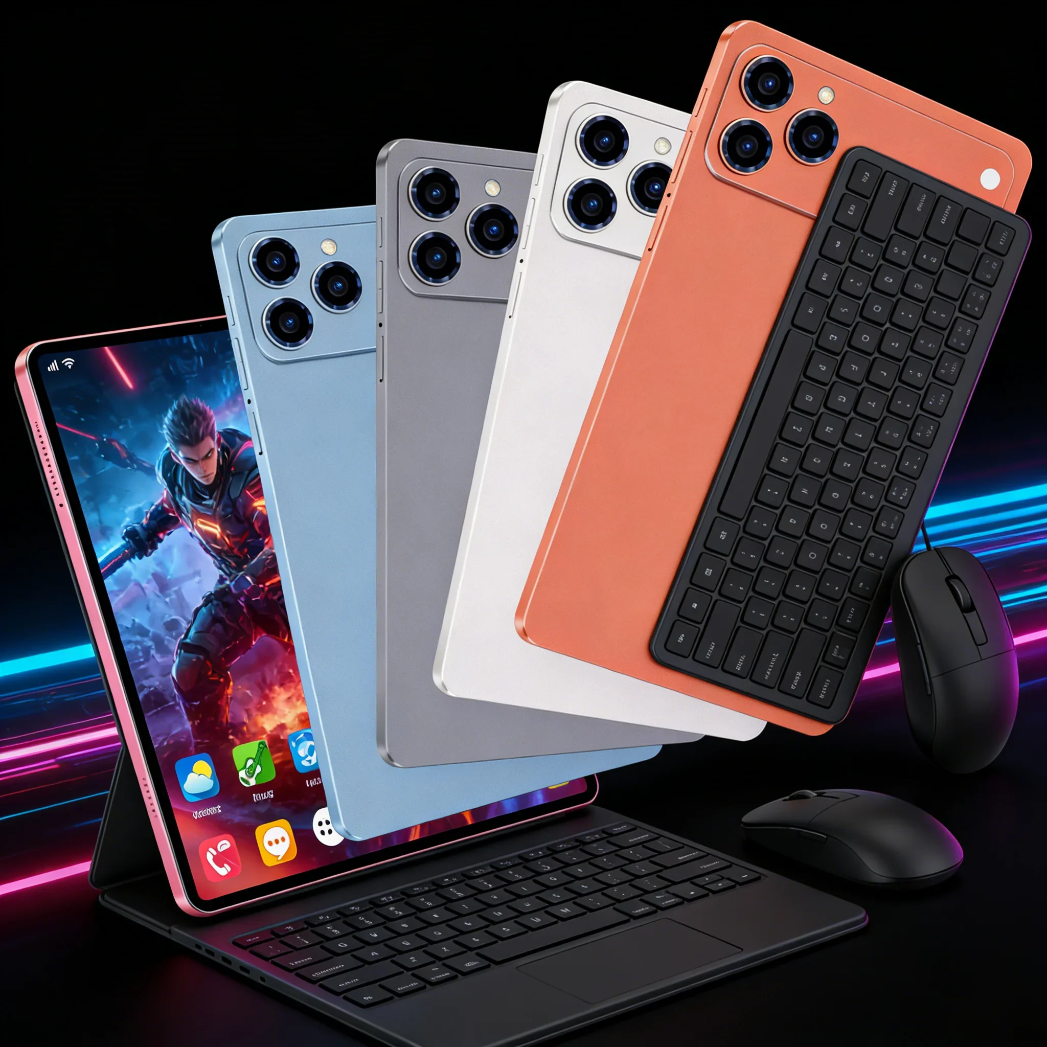 Budget Friendly A17 Pro Max Tablet 8GB 256GB 10.1 Inch Screen 4000mAh Battery Type-C Charging Tablet