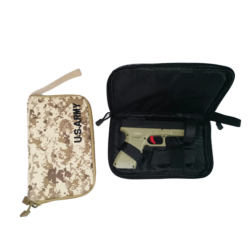 Tactical Concealed Pistol Carry Bag Portable Gun Holster Case Hunting Handgun Carrier Pouch Protection Outdoor Accessories