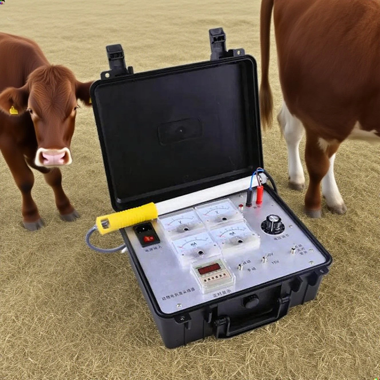 Sperm Collector for Pig Sheep Cattle HorseVeterinary Semen Collection Equipment Electric Ejaculator Stimulation