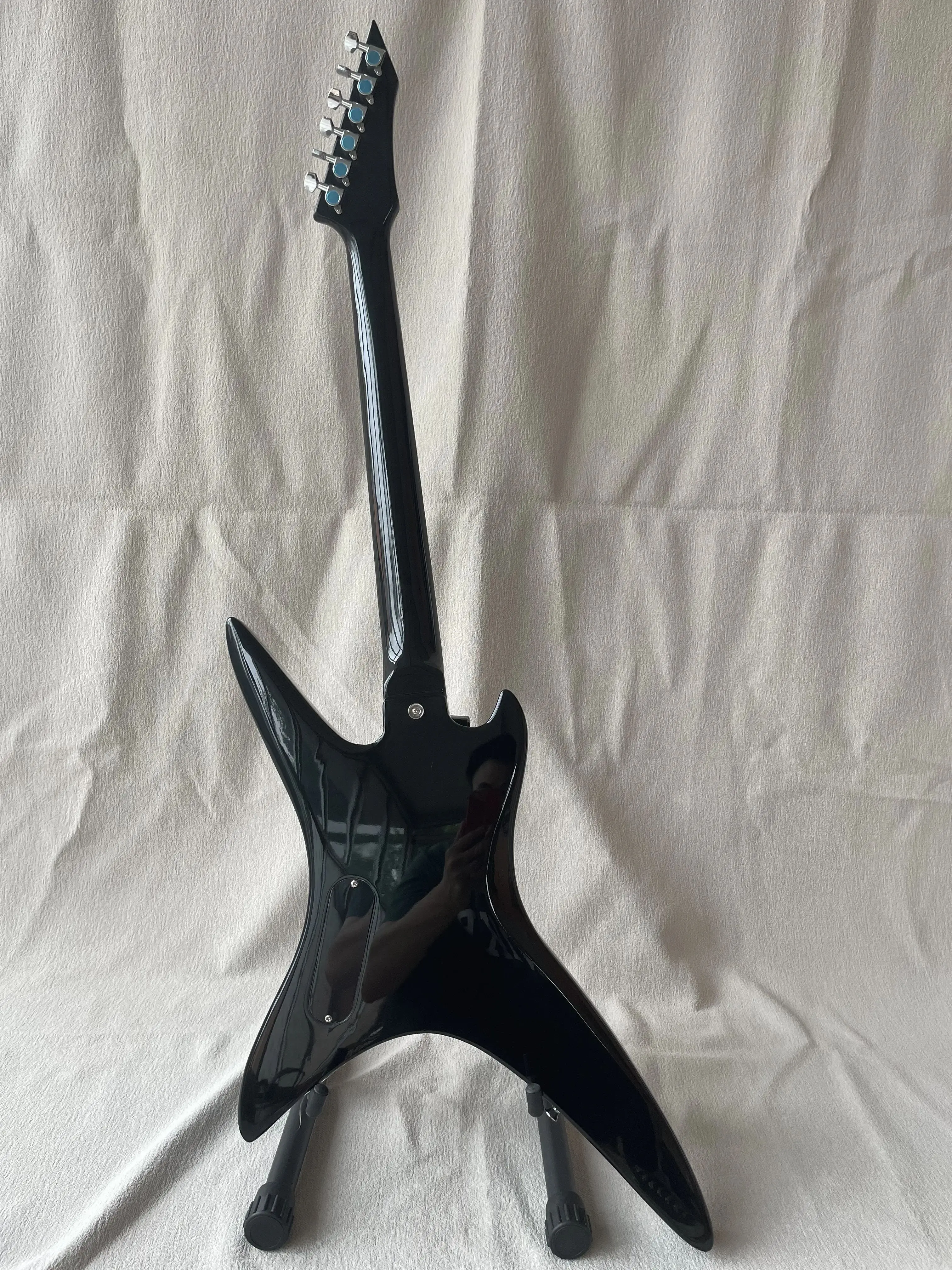 Custom BC Rich Guitar Stealth Black