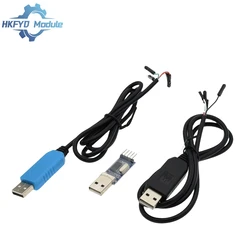 PL2303 PL2303HX/PL2303TA USB To RS232 TTL Converter Adapter Module With Dust-proof Cover PL2303HX For Arduino Download Cable