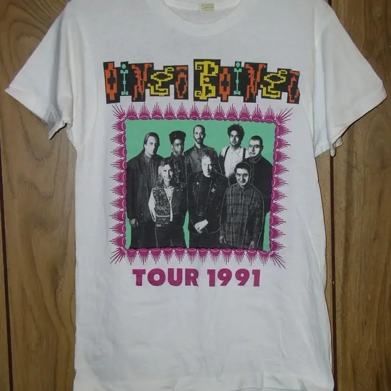 Oingo Boingo ConcerT T Shirt 1991 Irvine Meadows short sleeve NH9703