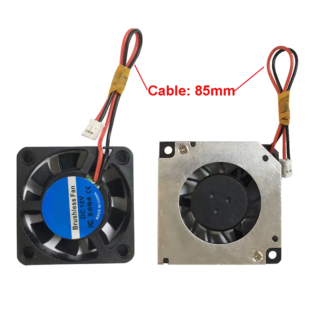 HzdaDeve Anycubi i3 mega s pro 4510 Blower Fan 12V 45x45x10mm DC Cooling 4010 40x40x10mm for 3D Printer Extruder Parts