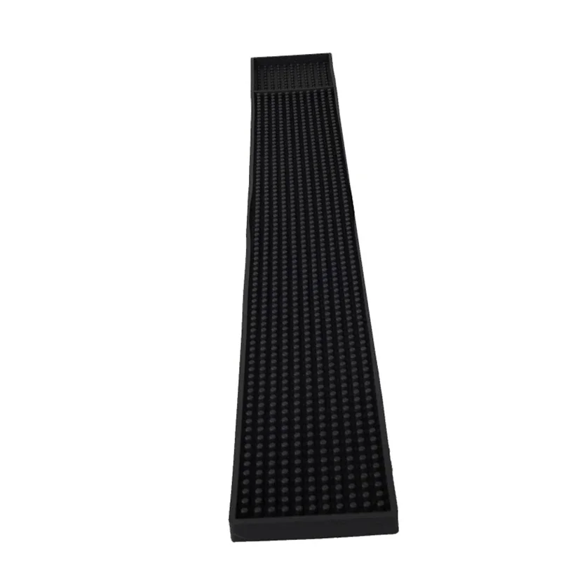 Coffee Bar Mat Rubber Anti-Slip PVC Pad Drip Mats Waterproof Heat Resistant Durable Drain Kitchen Placemat Barista Accessories