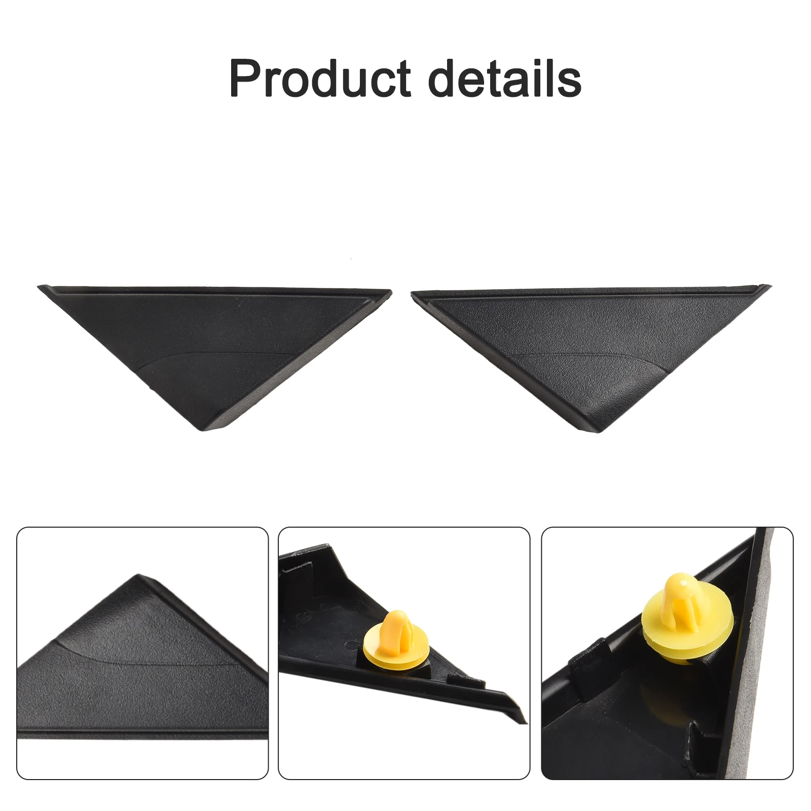 

Mirror Corner Fender Pillar Trim Right 86180-F2000 86190-F2000 Black Easy To Installm Front High Quality Hot Sale