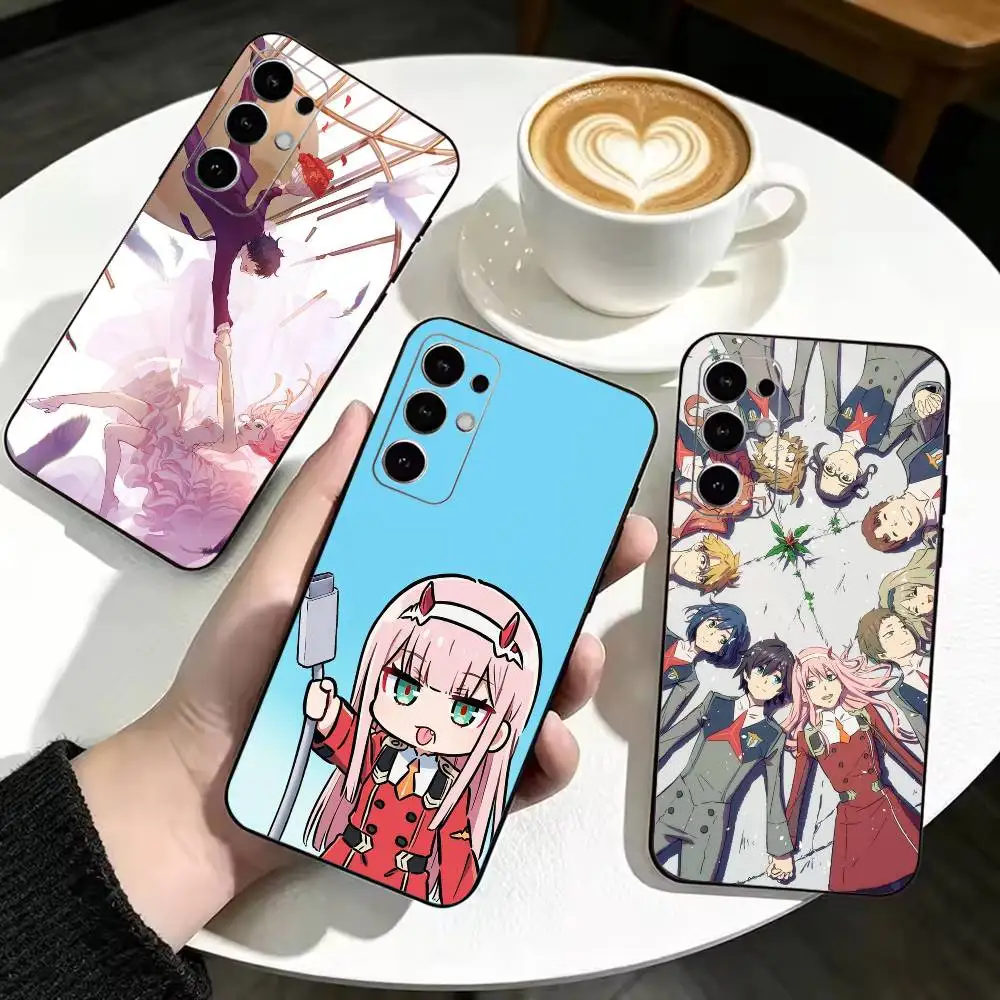 Anime D-DARLING in the FRANXX 02  Soft Silicone Case For Samsung S20 S21 S22 S23 S24 S25 S26 Ultra Plus Lite S24 FE Fundas