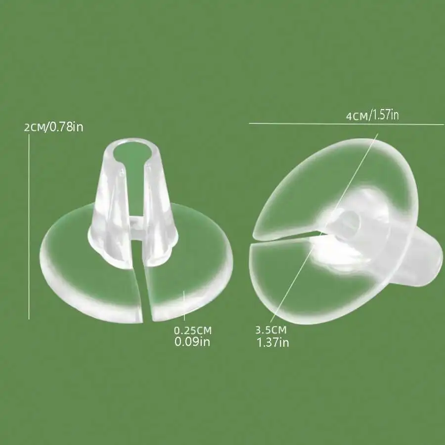 Separador de dedos de silicona transparente para chanclas, hebilla antideslizante, cojín suave para el antepié, diseño unisex resistente al desgaste, 2 uds.
