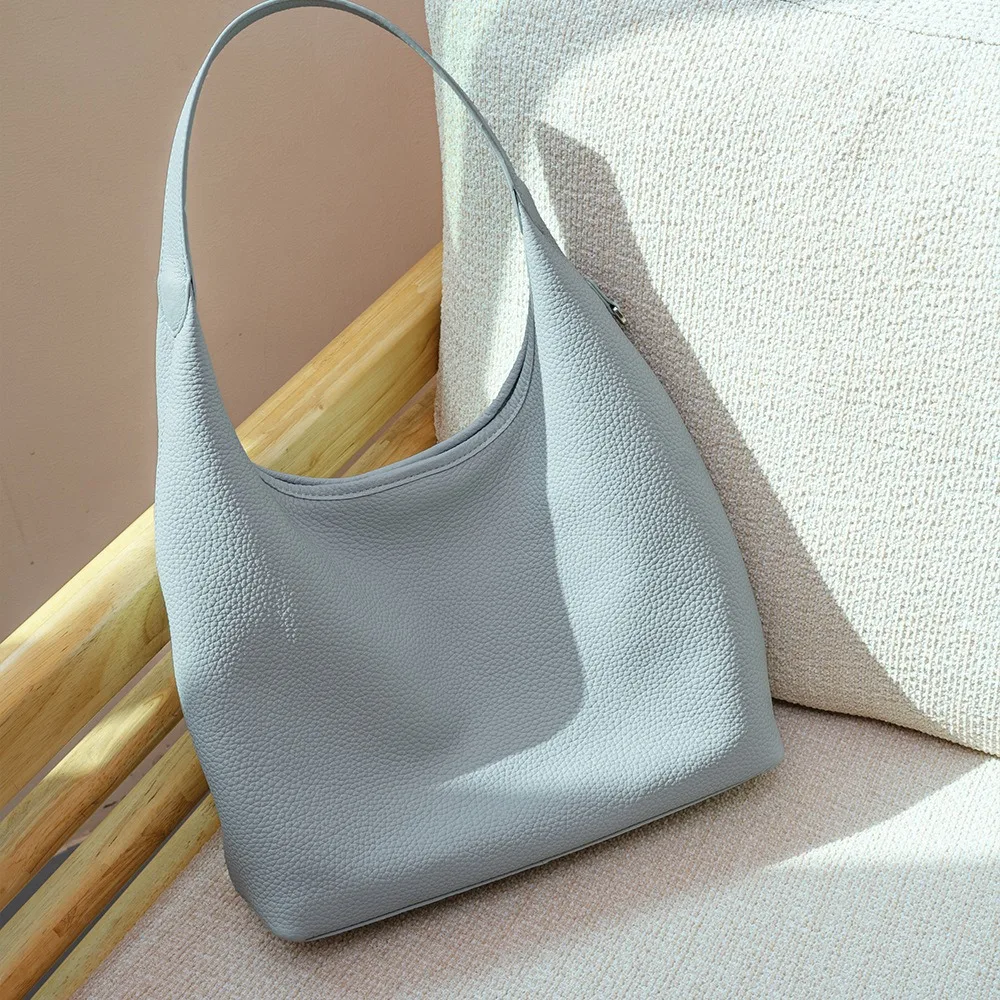 

Bags Large Capacity 2026 Hot Sale New Shoulder Bag Versatile Handbag Underarm Fashion Commuter Fashion Texture Unique Simple