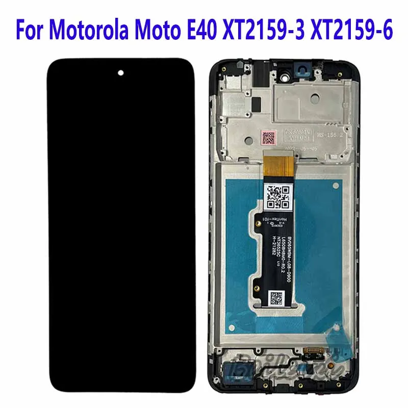 For Motorola Moto E40 XT2159-3 XT2159-6 LCD Display Touch Screen Digitizer Assembly