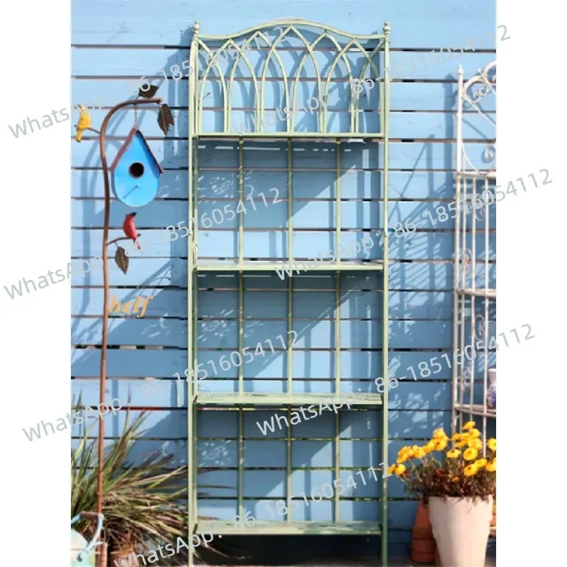 Garden Decoration Flower Pot Rack, Outdoor Multi-layer Iron Storage Rack, Succulent Storage Rack