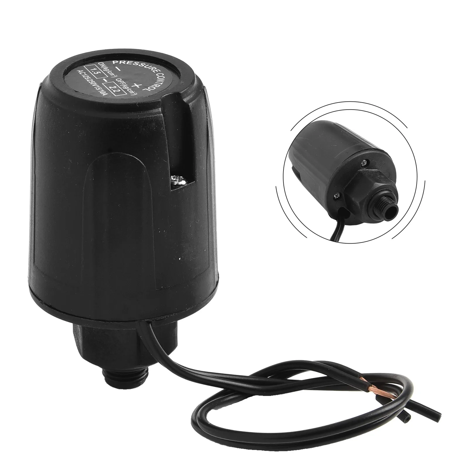 1PC Water Pump Automatic Pressure Switch Self-Priming Water Pump Mechanical Booster Pump Pressure Switch Controller