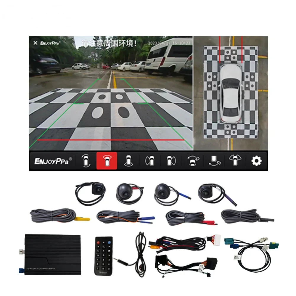 

Автомобильная камера с циклической записью ночного видения, панорамный вид, система помощи при парковке для Benz 7