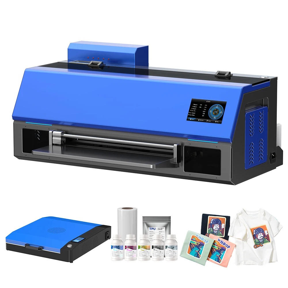 

XP600 13Inch Industrial DTF Printer 6-Color Direct to Film Machine for T-Shirts Shoes Hats | with Oven Kit