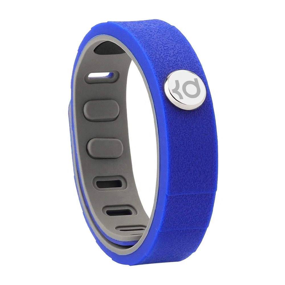 جديد مكافحة ساكنة سوار الأيونات السالبة الطاقة سيليكون سوار كرة السلة محفورة شعار سوار زوجين SB 014