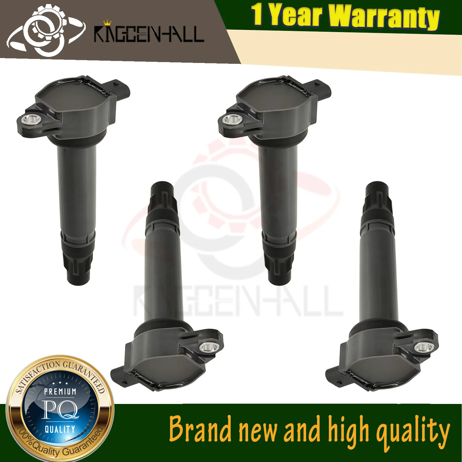 

04606824AB 4pcs Ignition Coil Compatible with Chrysler 200 Cirrus Sebring Dodge Avenger Journey 2.4L Jeep Compass 2.0L 4606824AC