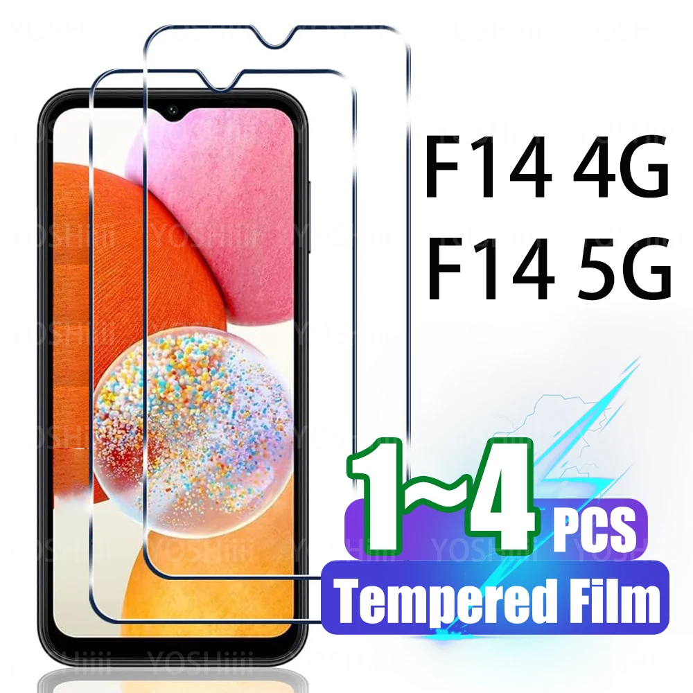 For Samsung Galaxy F14 4G 5G Screen Protector, Premium 9H Hardness, Anti-Scratch, Bubble Free, Tempered Glass Film 6.7 Inch 6.6