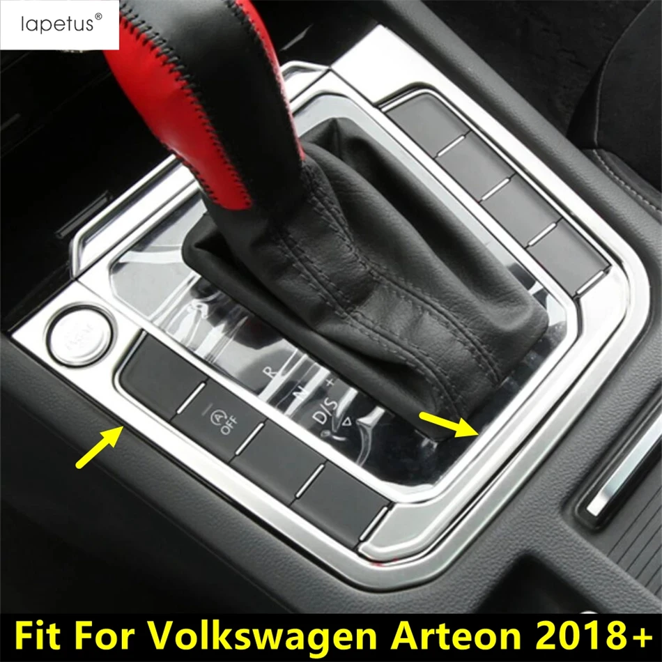 

Center Console Gear Shift Panel Multimedia Knob Button Frame Cover Trim Accessories Interior For Volkswagen Arteon 2018 - 2024