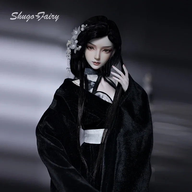 Yukii 1/3 BJD Doll Xinyi New Chinese Style Fullset  Velvet Texture Cheongsam Jointed Dolls Collection Shugafairy