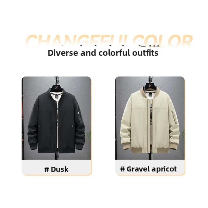 في الهواء الطلق الدراجات الستر عارضة فضفاض القطن معاطف الرجال الشتاء زائد حجم الجرافين التدفئة الرجال البيسبول طوق سترة معطف دافئ