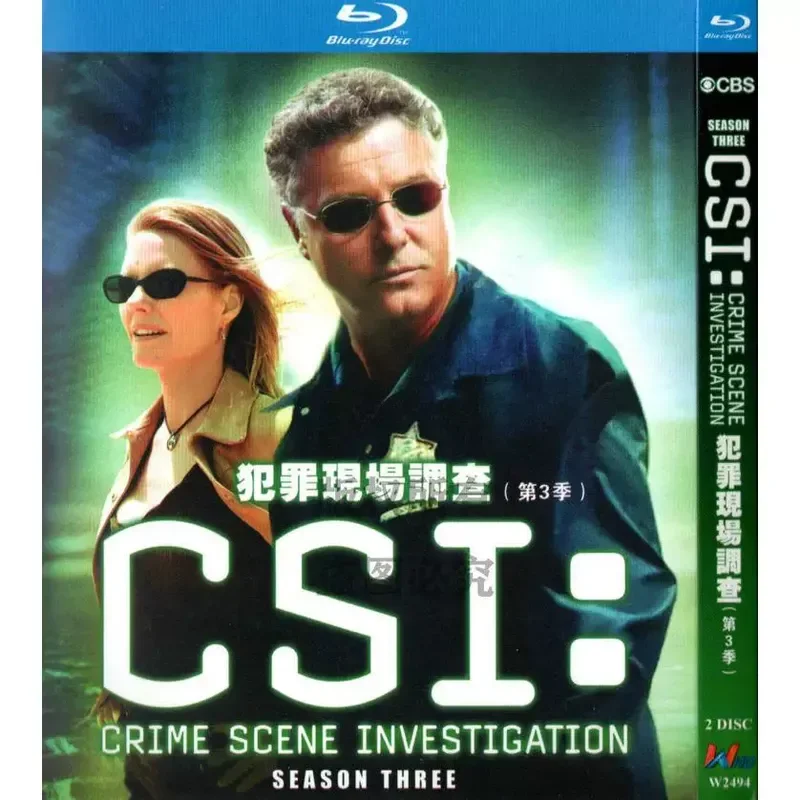 American Crime Mystery TV Series CSI Seasons 1 to 15 Blu-ray BD High Definition 30 Discs