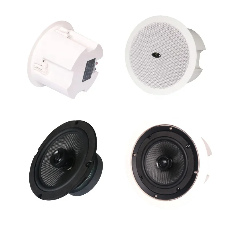 

Tonewinner Factory Directly Sell 6-8 inch coaxial speakers in wall in car in ceiling in hone theatre passive speaker accessories