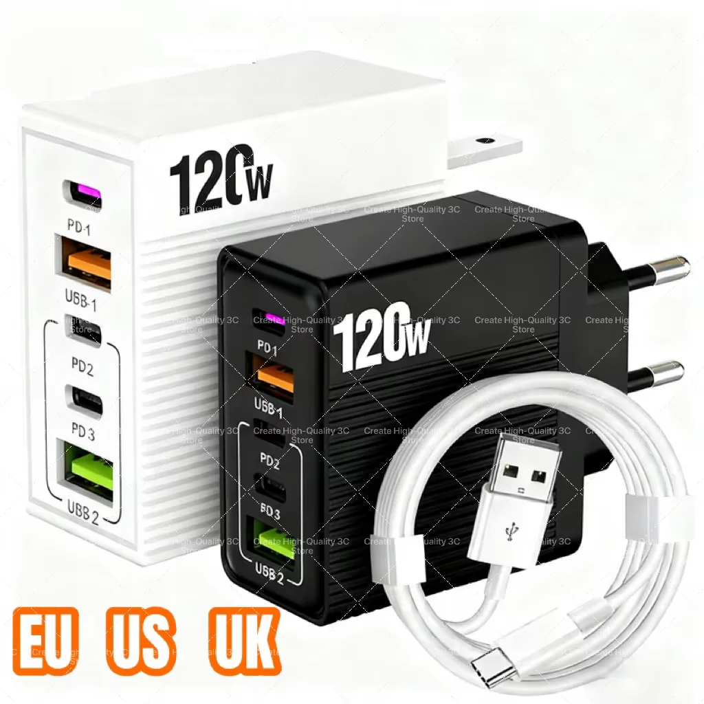120W 5 In 1 Gan Des… - image