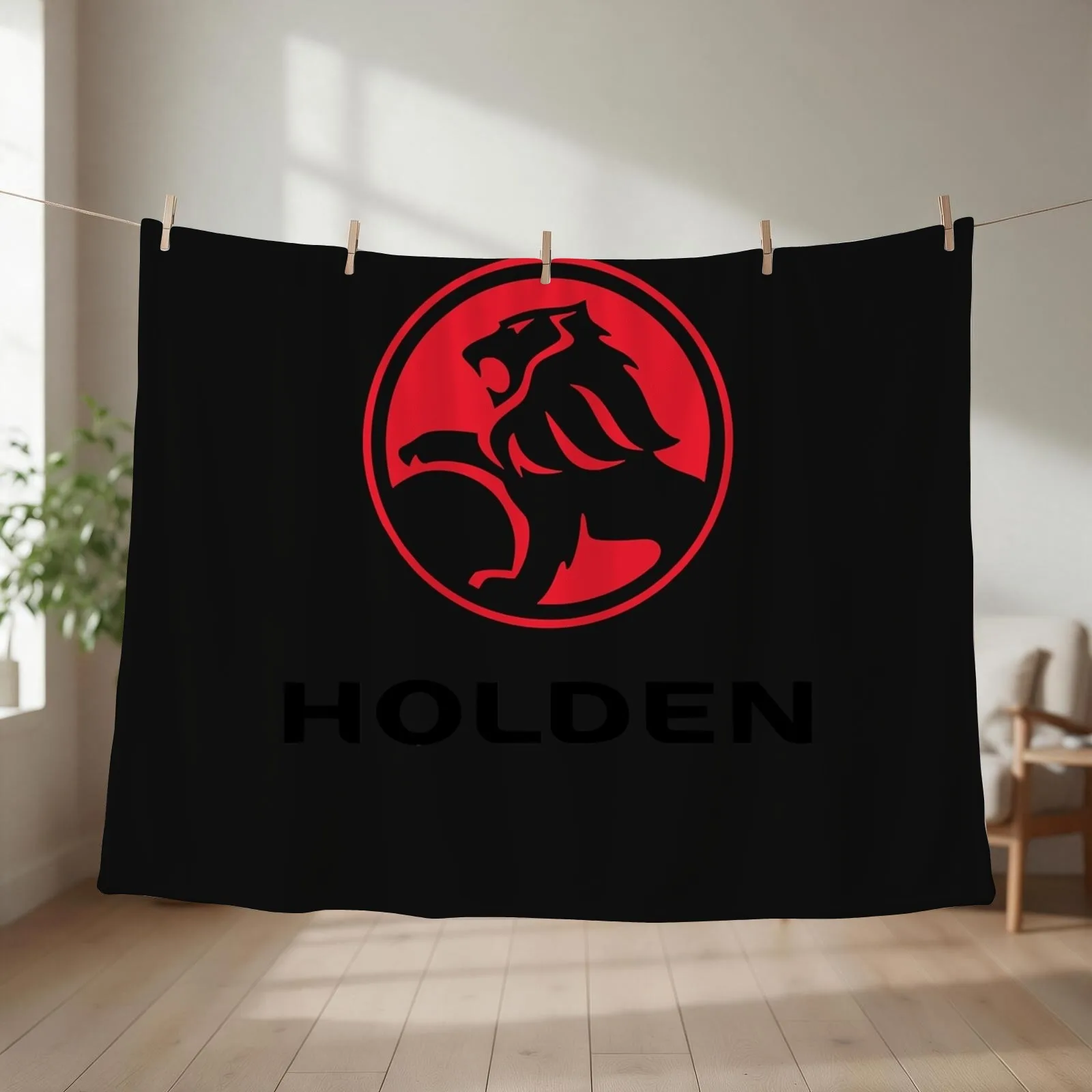 Best seller holden logo merchandise essential t shirt Throw Blanket couch cozy soft plush fuzzy picnic outdoor blanket