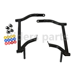Motorcycle Saddlebag Guard Rails Bag Guards For Harley Road Glides Street Glides Road Glides FLHT FLHX 1997-2008