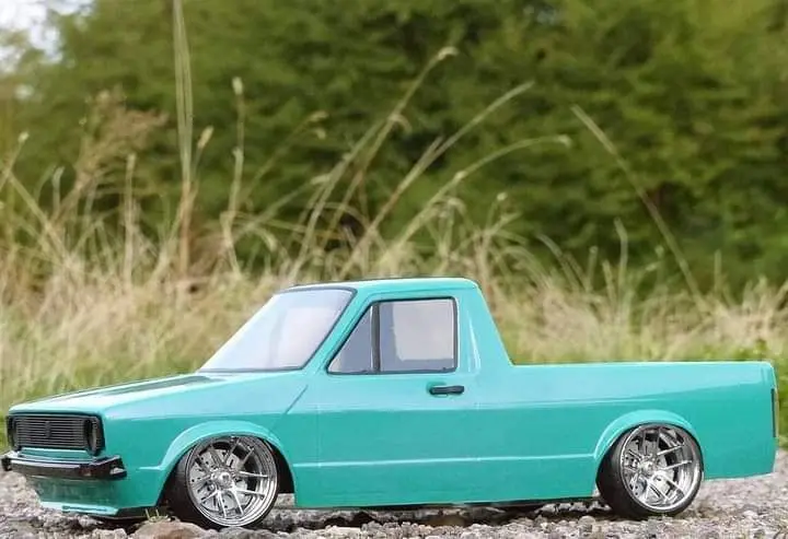 1/10 PC RC shell body Caddy MK1 190mm width Pickup trucks car Transparent shell body for turing Dirft mst yokomo hpi hsp