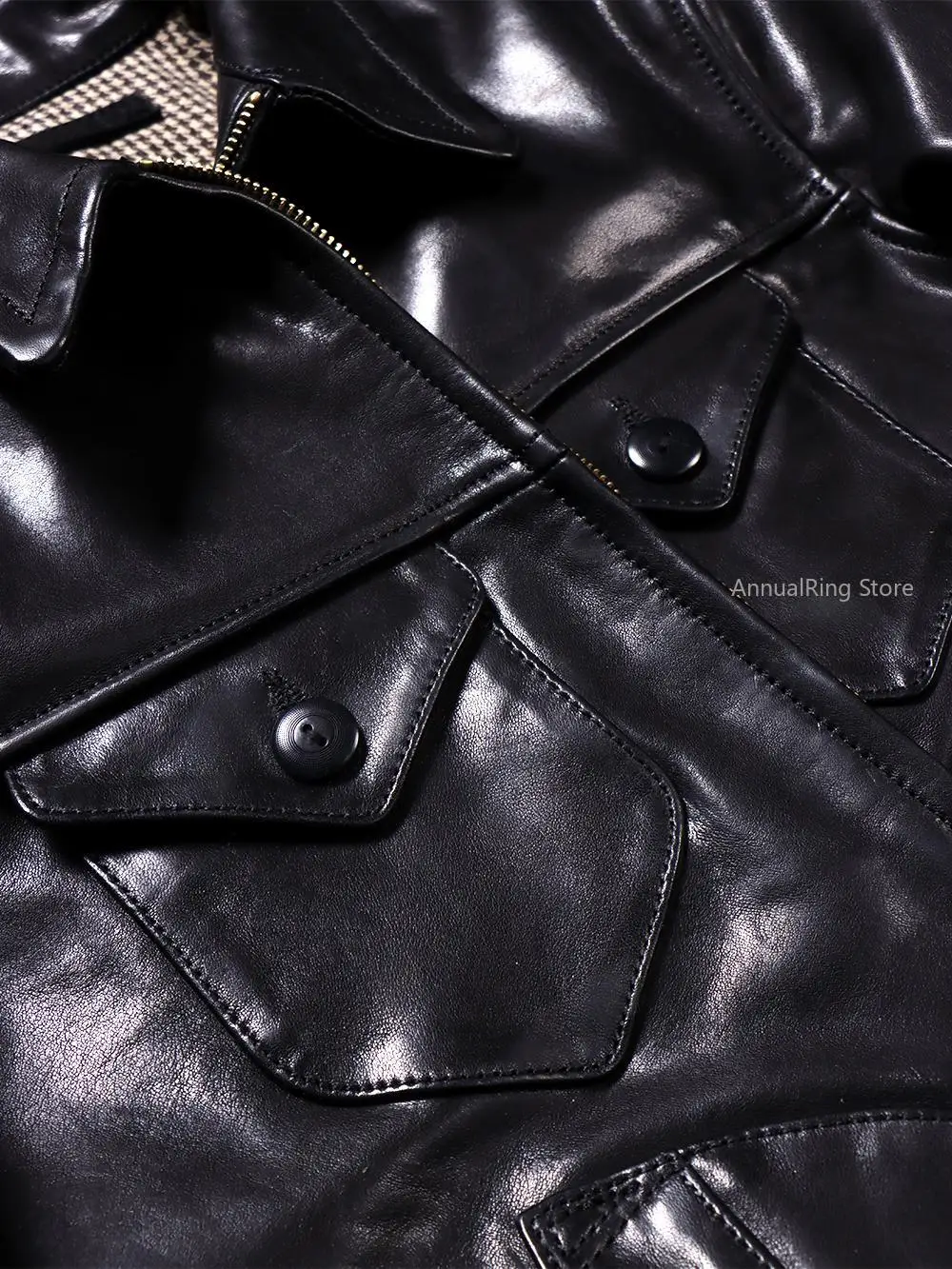 Full Grain Batik ผัก Tanned Cowhide อเมริกัน Vintage Mendoza ผู้ชายสั้นของแท้หนัง Biker Jacket