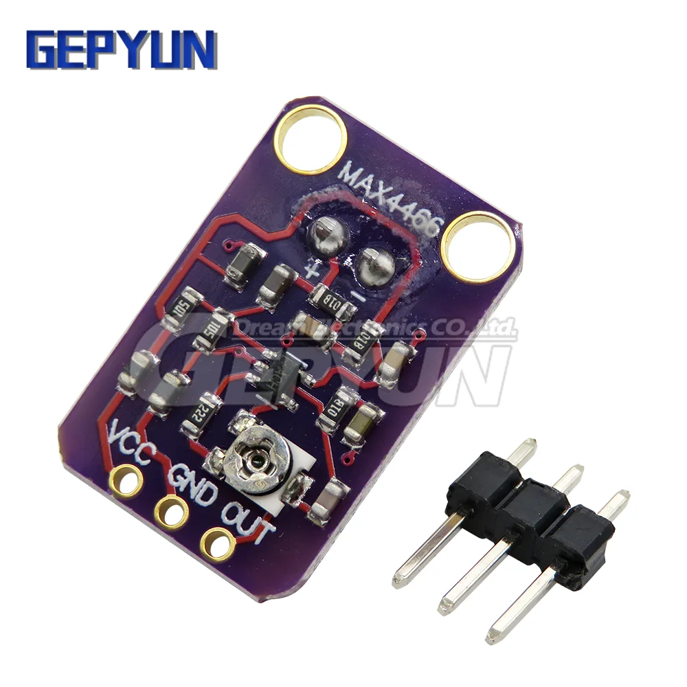 MAX9814 MAX4466 Microphone AGC amplify amplifier module Auto Gain Control Attack for arduino