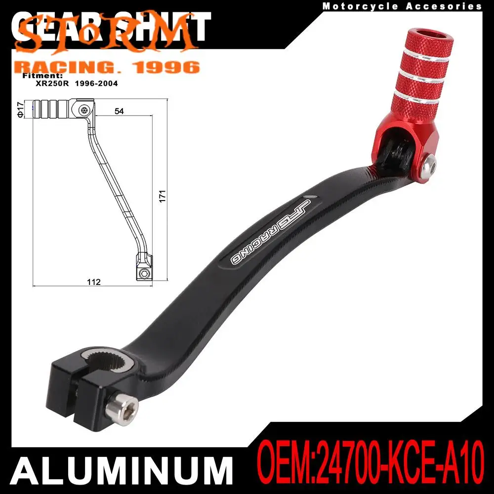 Motorcycle Accessories Foot Pegs Gear Shift Lever Aluminum For HONDA XR250/BAJA/MOTARD 1995-2007 XLR250R/BAJA 1987-1994