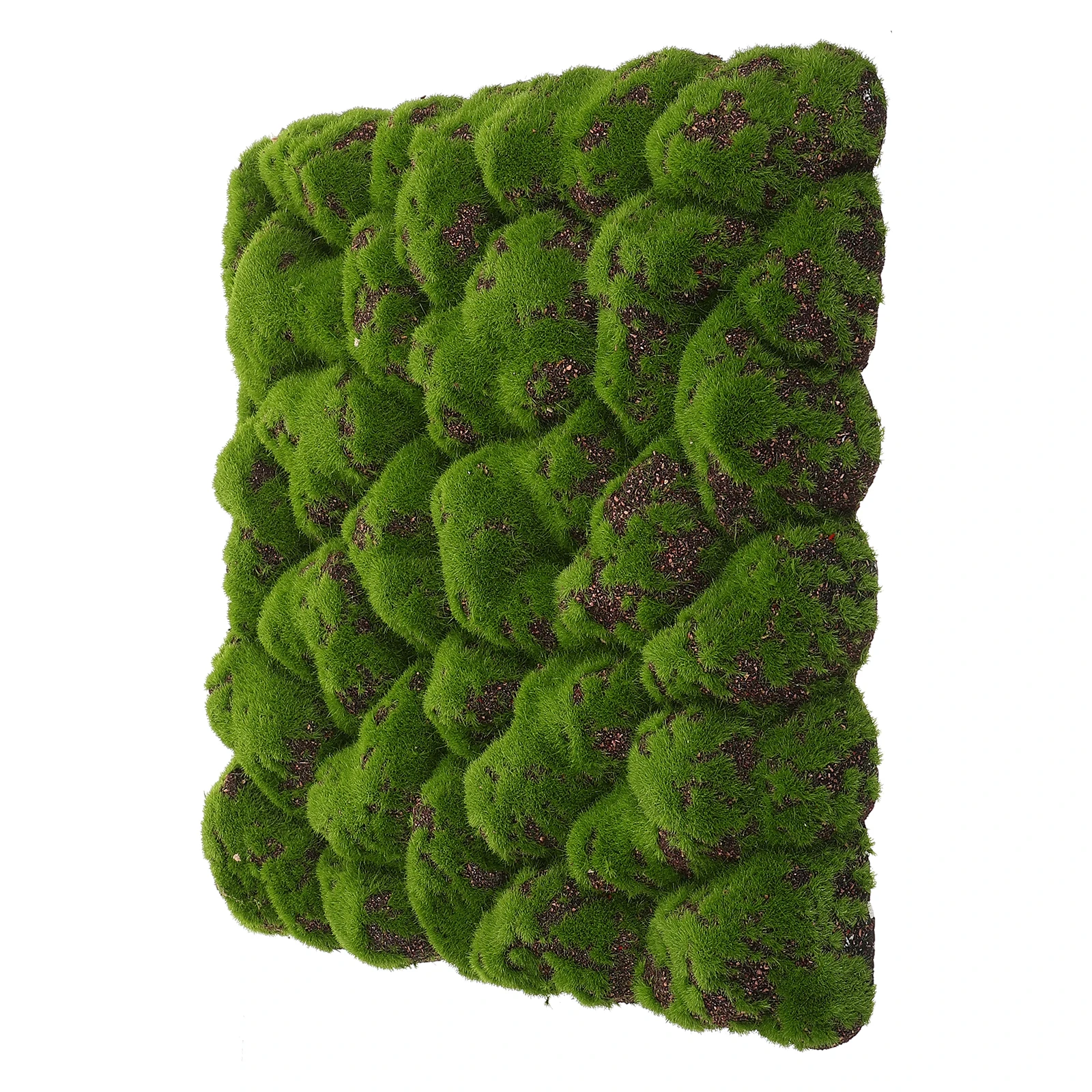 Simulated Moss Decorative Board C Brown Lightweight Foam DIY Wall Decor Artificial Plant Background Fake Moss Panel