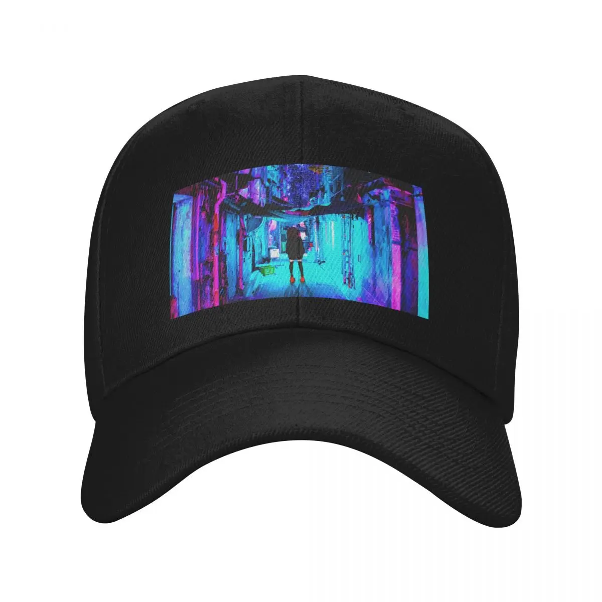 crying alone at night until all I can see are the stars Baseball Cap Beach Outing Snap Back Hat Women's 2024 Men's