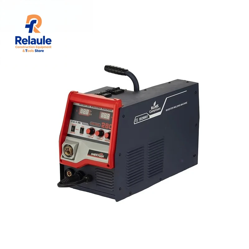 

Портативный высокоэффективный сварочный аппарат MIG/MMA-280Y | Инвертор 380В с защитой от CO2 и цифровым управлением