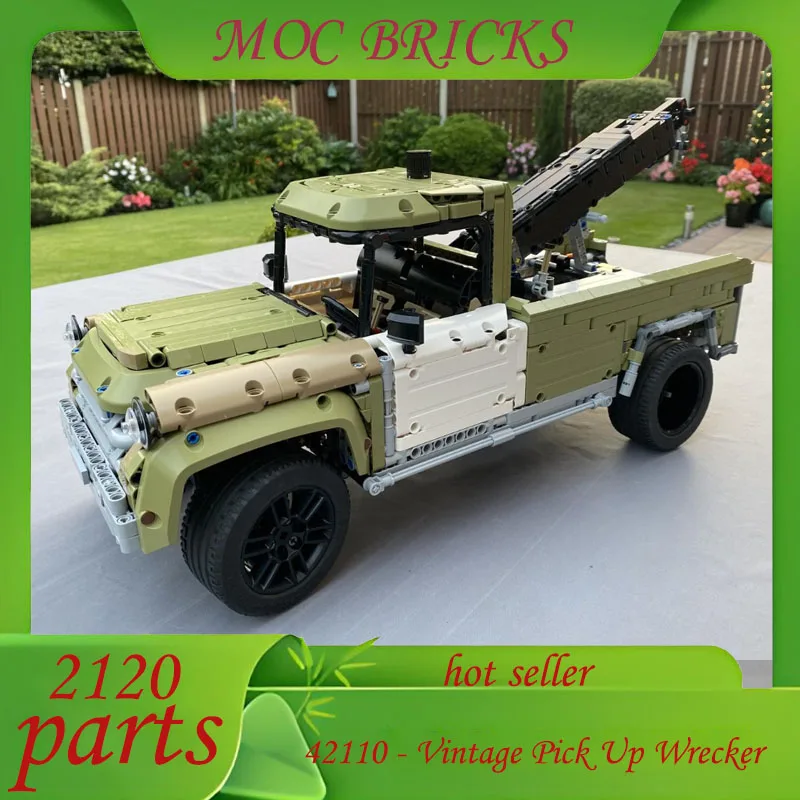 

Настроить 2120 шт. Технология MOC, винтажный писатель, применимая модель 42110, сделай сам, образовательная сборная модель, игрушка, подарки на день рождения