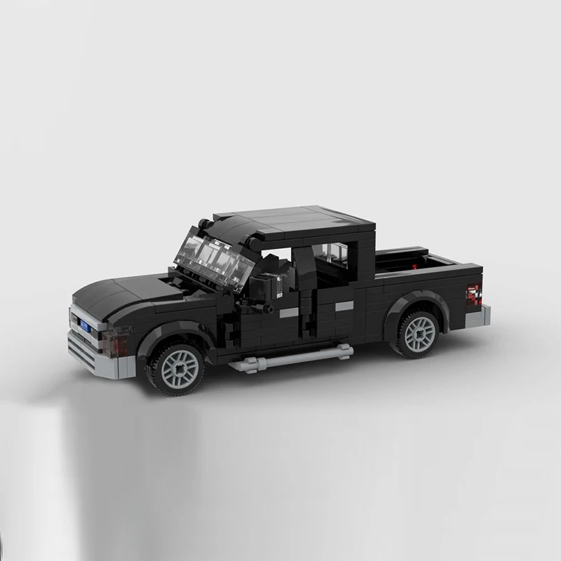 City Car Model MOC Building Bricks Multi-Purpose Pickup Truck Modular Technology Children Holiday Gifts Assemble Toys Suit