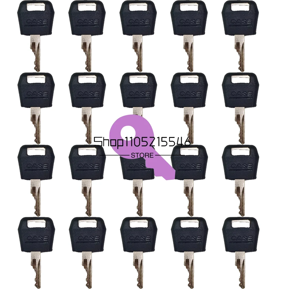 20/10/5/1pcs for Case Skid Loader Keys D250 Start Key CASE Case Sweeper Ignition Key New