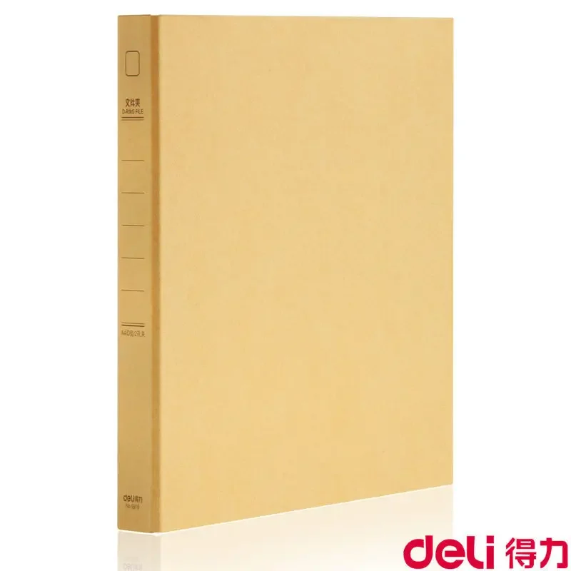 

5916 Kraft paper folder D Type 2 hole data finishing storage clip two-hole binder stationery office supplies