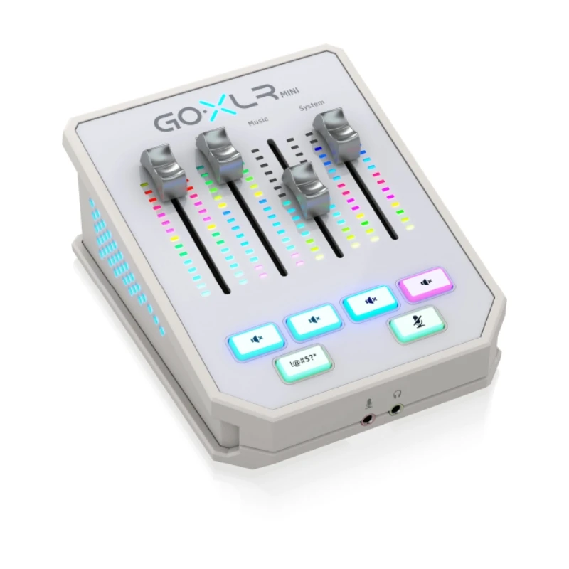 Go XLR MINI Online Broadcast Mixer with USB/Audio Interface for Online Broadcasters Control Over Audio
