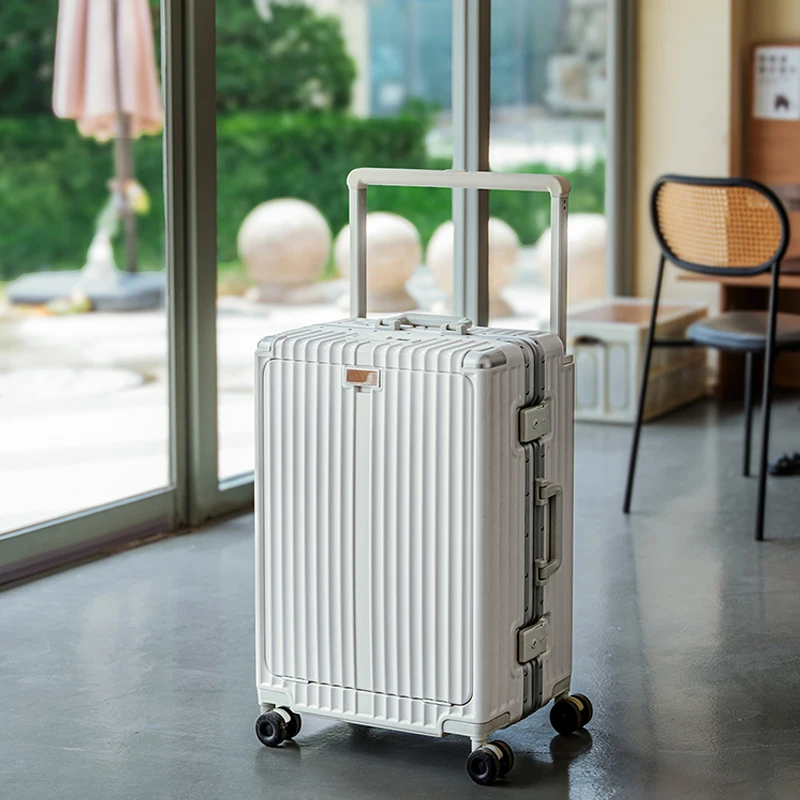 

Front Opening Wide Trolley Luggage Multi-Functional New Trolley Case 24 inch Large Capacity Travel Suitcase 20 inch Carrier