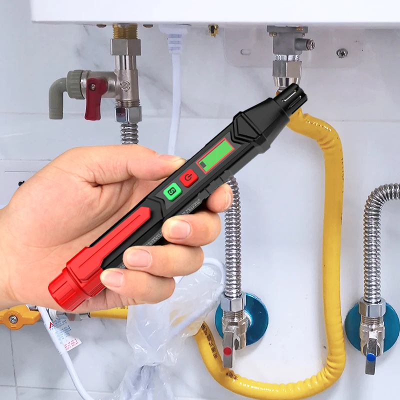 HT59 HT60 Gas Leak Detector 0-1000PPM Sound and Light Alarm Natural Gas Micro Gas Detector