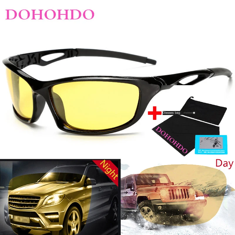 2026 New Night Vision Glasses For Headlight Polarized Driving Sunglasses Yellow Lens UV400 Protection Night Eyewear For Driver