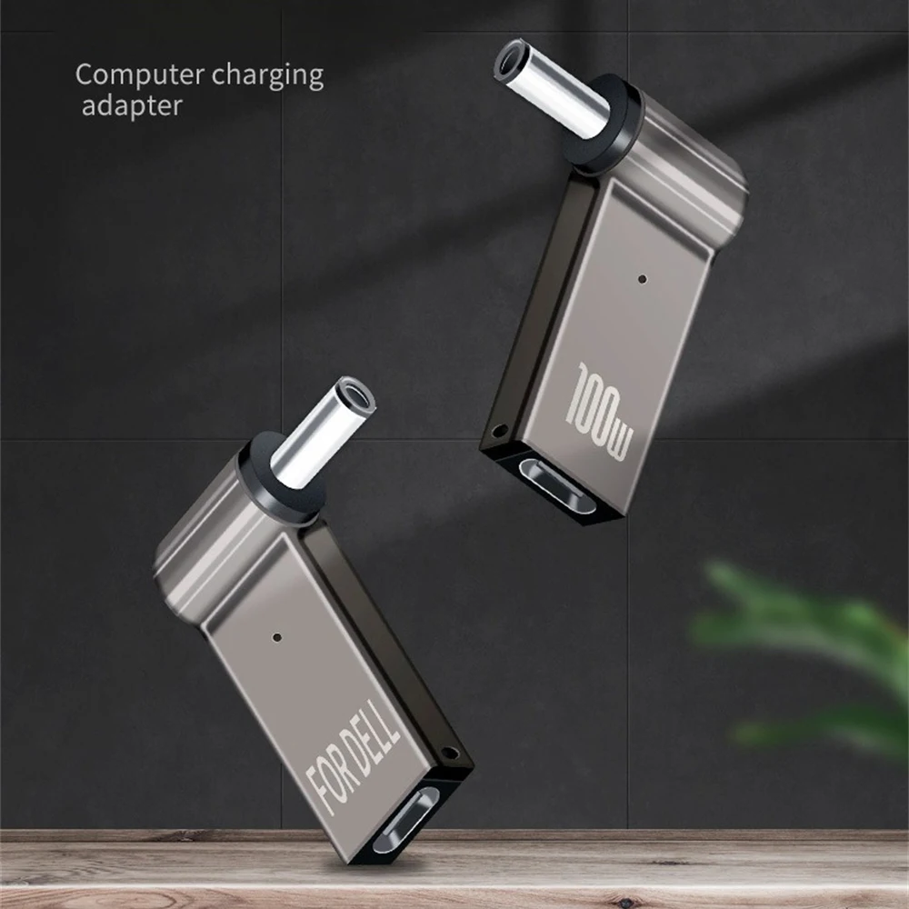 

Tpype -c To Dc Male Small And Portable Convenient Conversion Zinc Alloy 100w Quasi-joint Quick Charge Adapter Pd Fast Charge