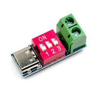 Type-C PD QC Trigger 5V~20V Dial Code Adjustment DC Voltage Power Module Dial Adjustment Voltage Fast Charging Decoy Module